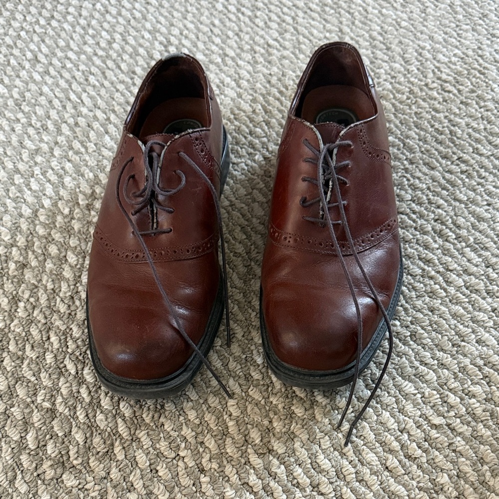 Florsheim Rich Brown Leather Oxfords